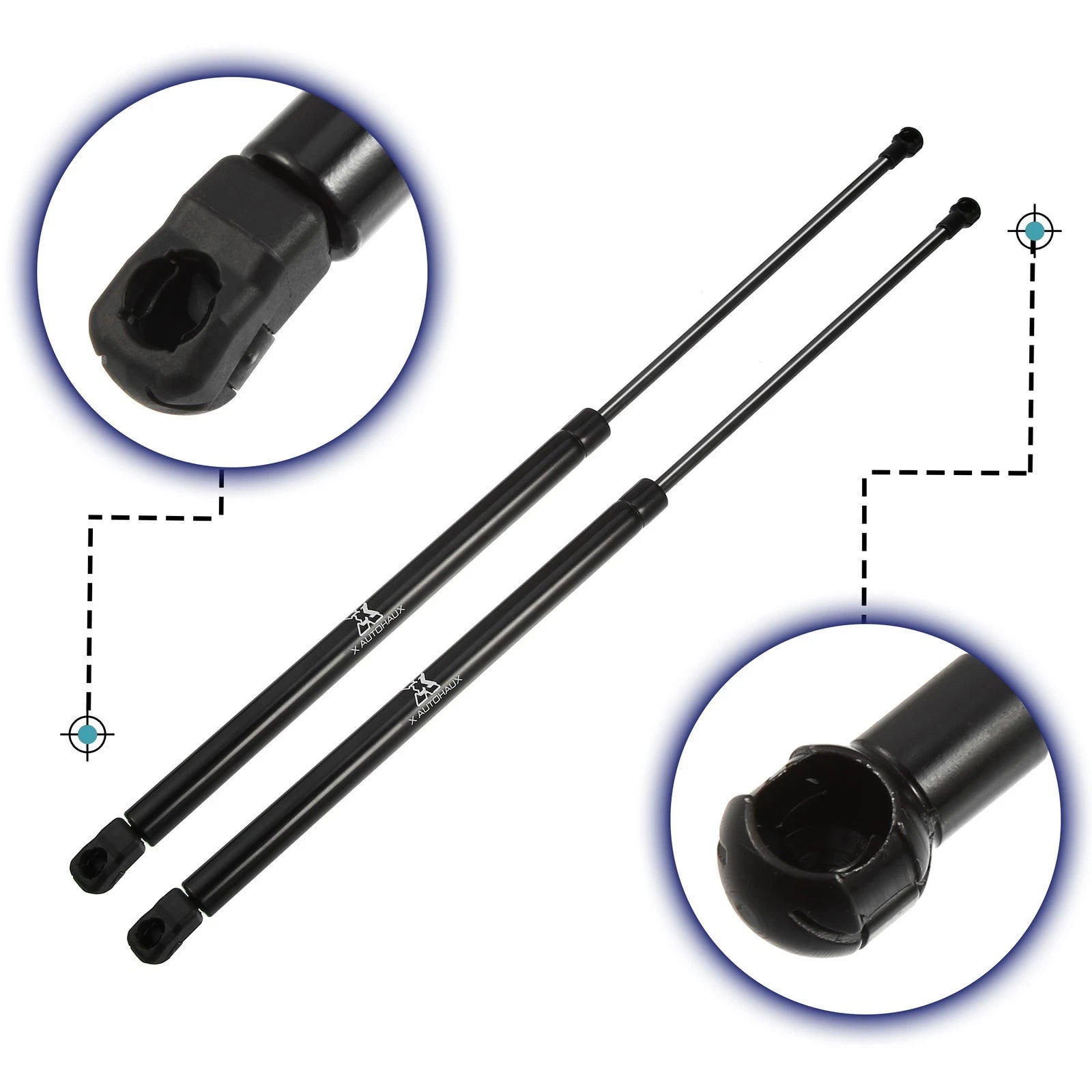 2pcs Rear Hatch Liftgate Gas Lift Supports 904504EA1A for Nissan Qashqai (2014–2023)
