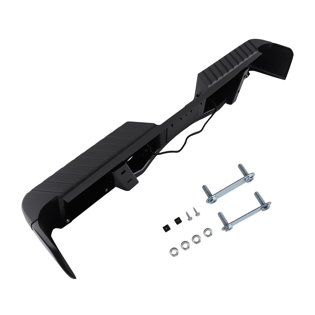 Black Rear Bumper for Ford F150 (2009–2014) 9L3Z17906A Bolt-On