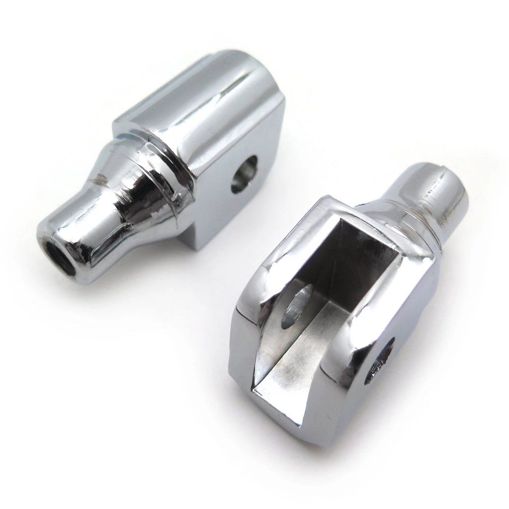 Chrome Foot Pegs Connection Fittings for Honda GL1800, Suzuki Boulevard M50