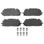 Set of 4 Hella Front Low-Met Disc Brake Pads for Audi A6 Quattro (2019–2022)