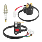 Handlebar Switch & Starter Solenoid Relay & Spark for Yamaha Warrior 350 (2002–2003)