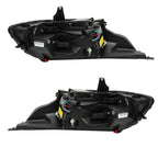 Set of 2 HID Headlight Assemblies for Chevy Malibu (2013–2016)
