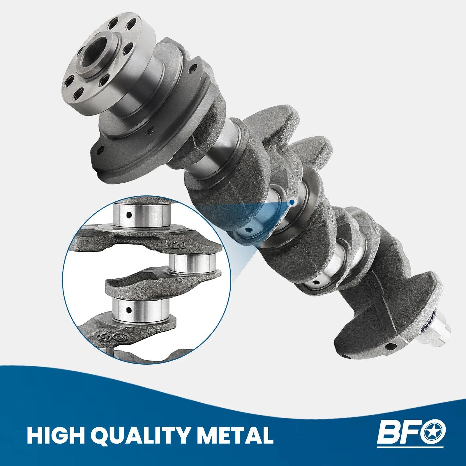 Crankshaft for Hyundai Elantra Kona 2017–2020 (2.0L Engine)