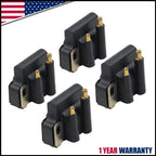 Set of 4 Ignition Coils for Johnson Evinrude 4-225HP (1985–1999) 582508 18-5179 183-2508