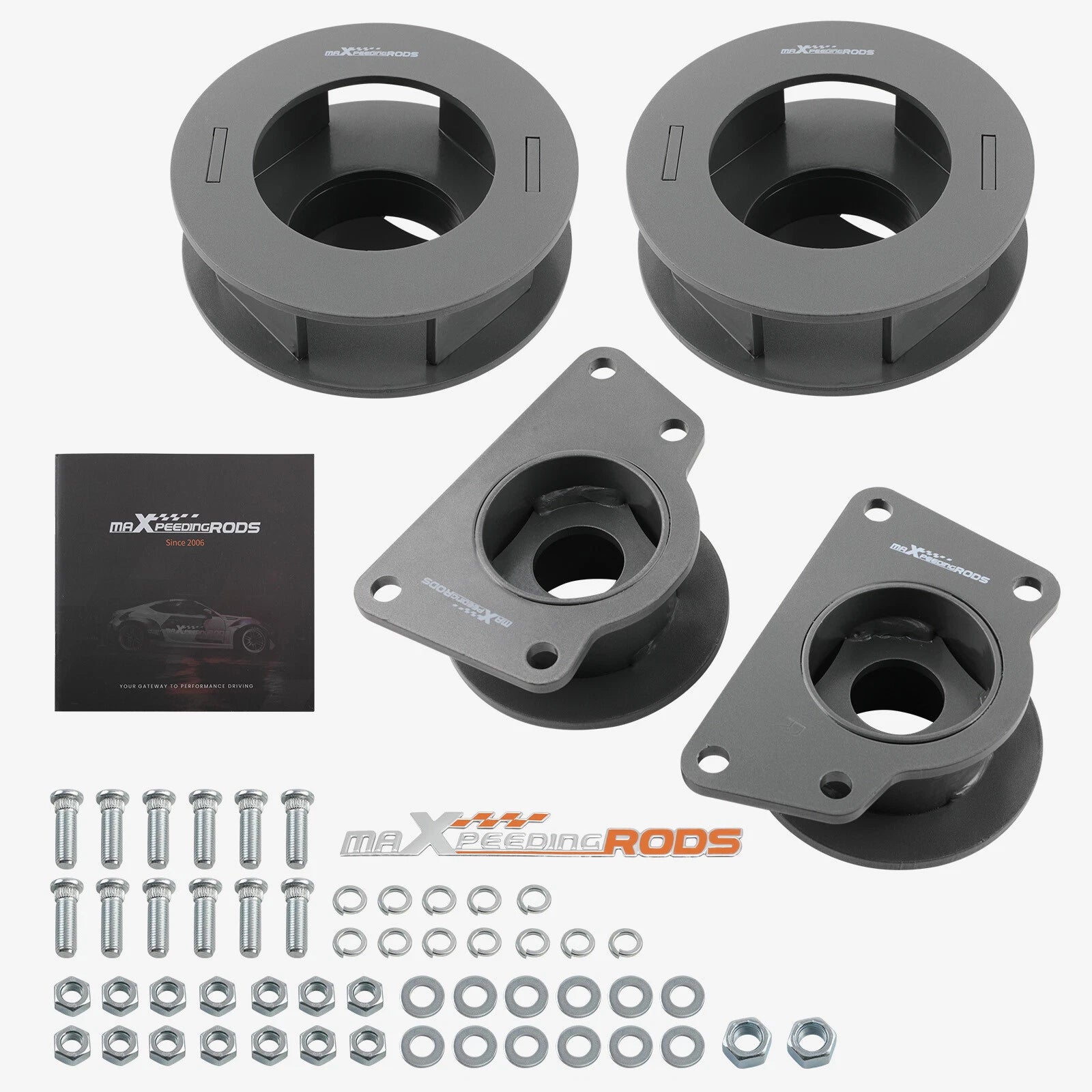 2.5" Front 2" Rear Leveling Lift Kit for Jeep Liberty KK (2008–2013)