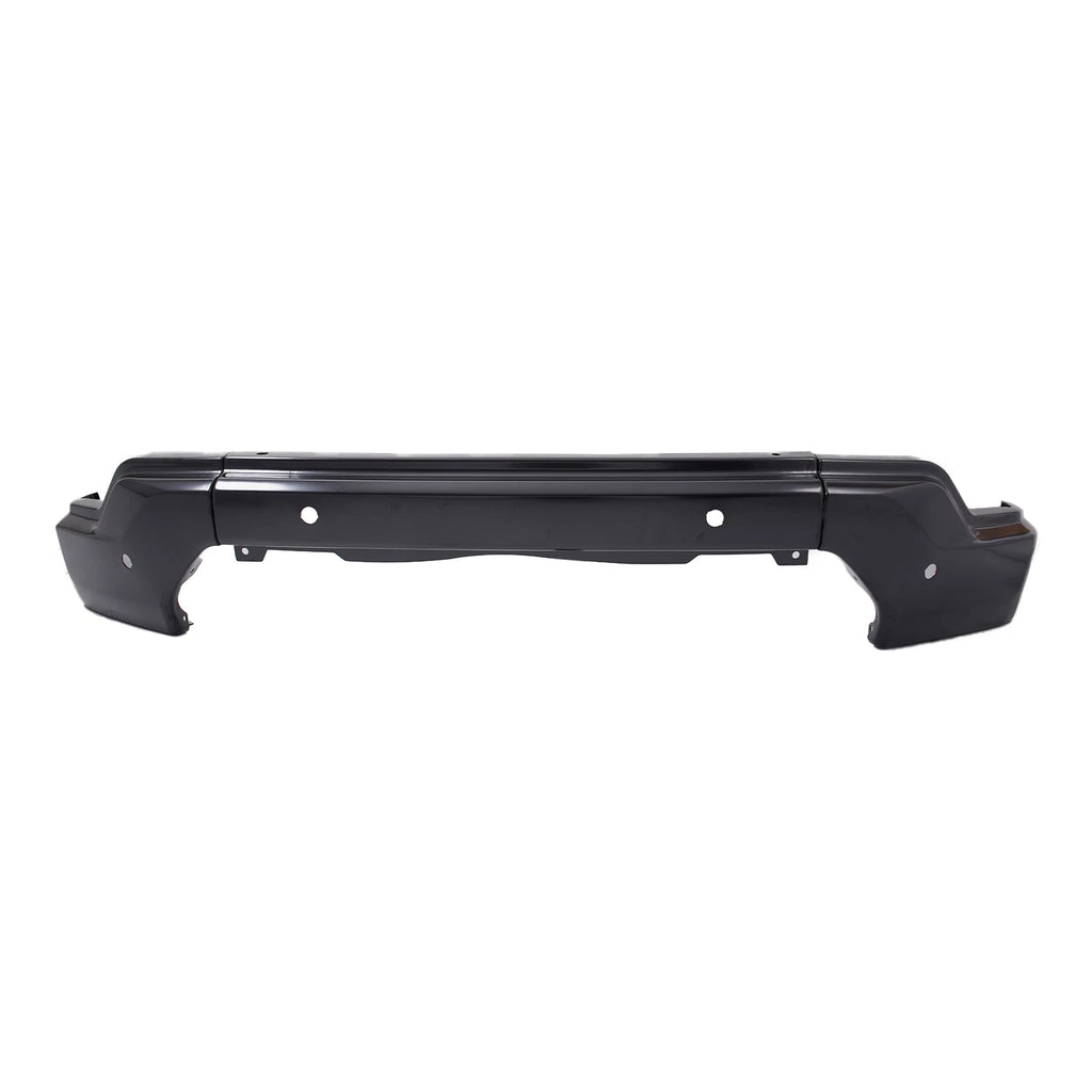 Black Steel Split Front Bumper with Sensor Holes for GMC Sierra 1500 (2019–2021)