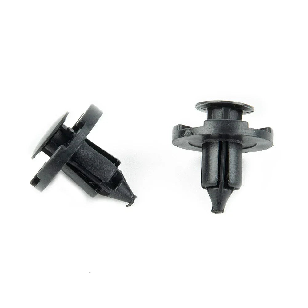 20PCS 8mm Hole Dia Rivet Fastener Mud Flaps Bumper Fender Push Clips for Nissan