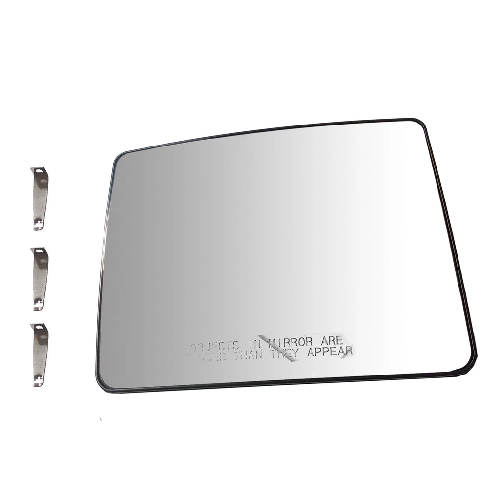 Right Tow Mirror Glass for Ford F-150 (2004–2014) Passenger Side Upper Heated