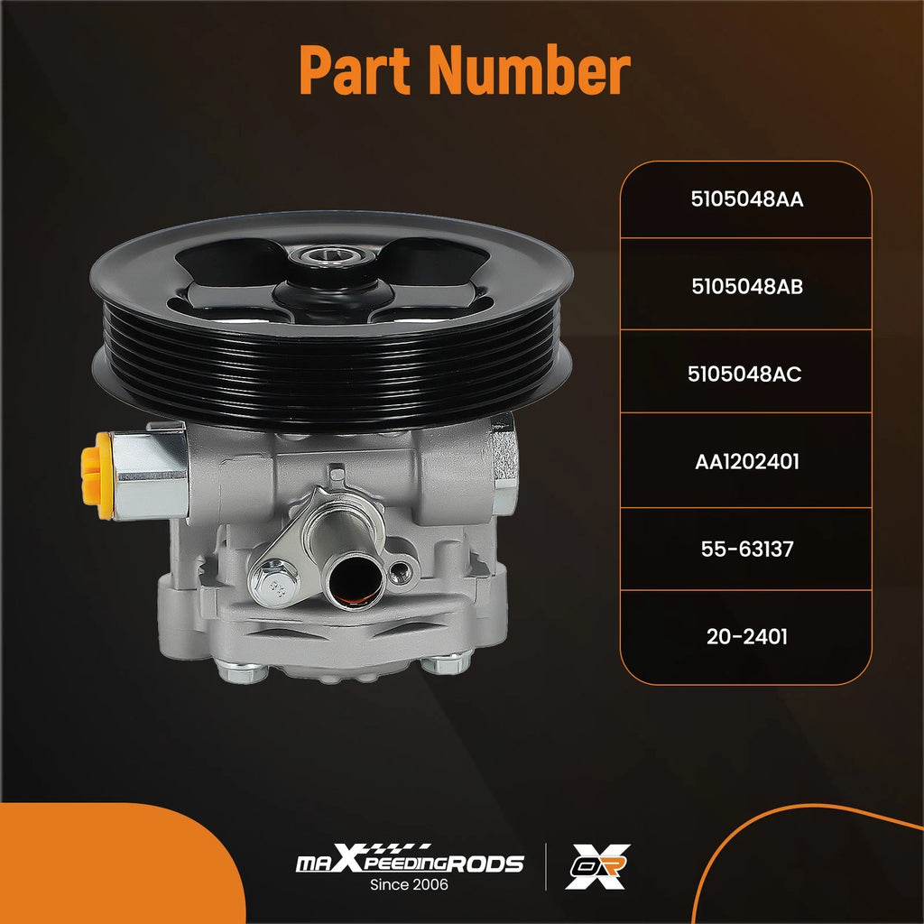 Power Steering Pump for Dodge Caliber for Jeep Compass Patriot (2007–2016)