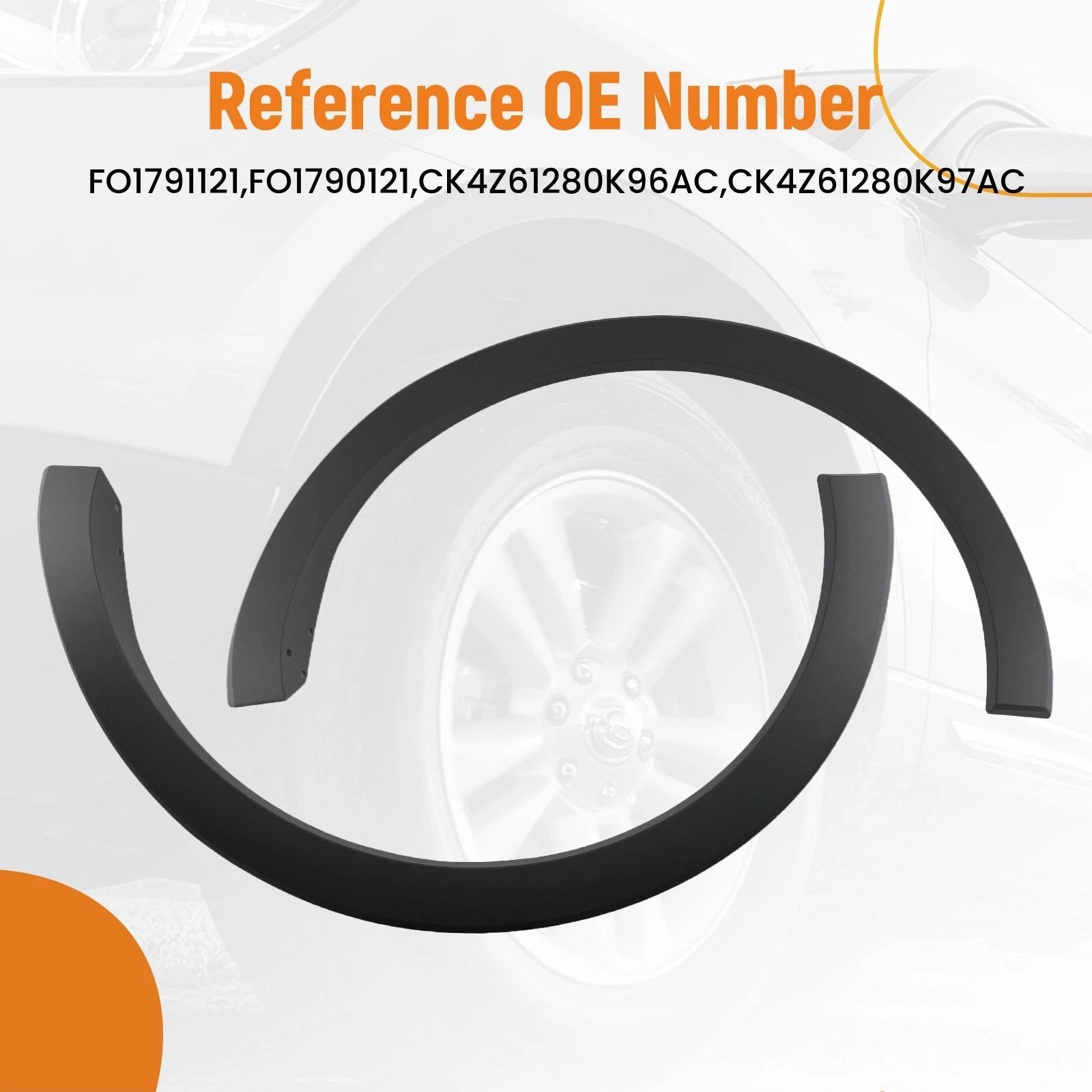 Fender Flare Set of 2 for Ford Transit 150/250/350 (2015–2018) FO1791121