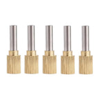 5pcs Stainless Steel Caulking Nozzle Applicator Set with Copper Thread