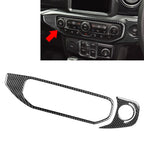 AC Climate Control Cover Trim for Jeep Wrangler JL JLU 4XE Gladiator JT (2018–2023)