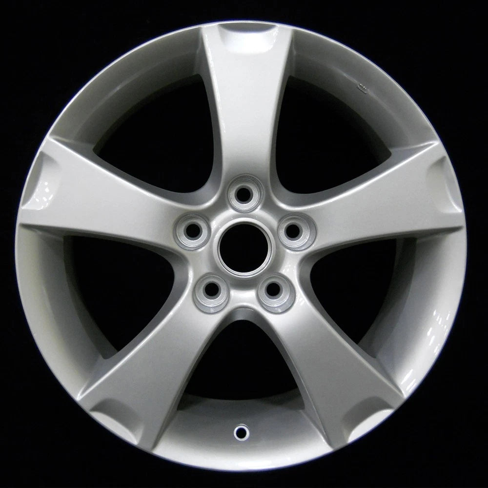 17x6.5 Factory Wheel Bright Fine Silver Replacement for Mazda 3 (2004–2006)