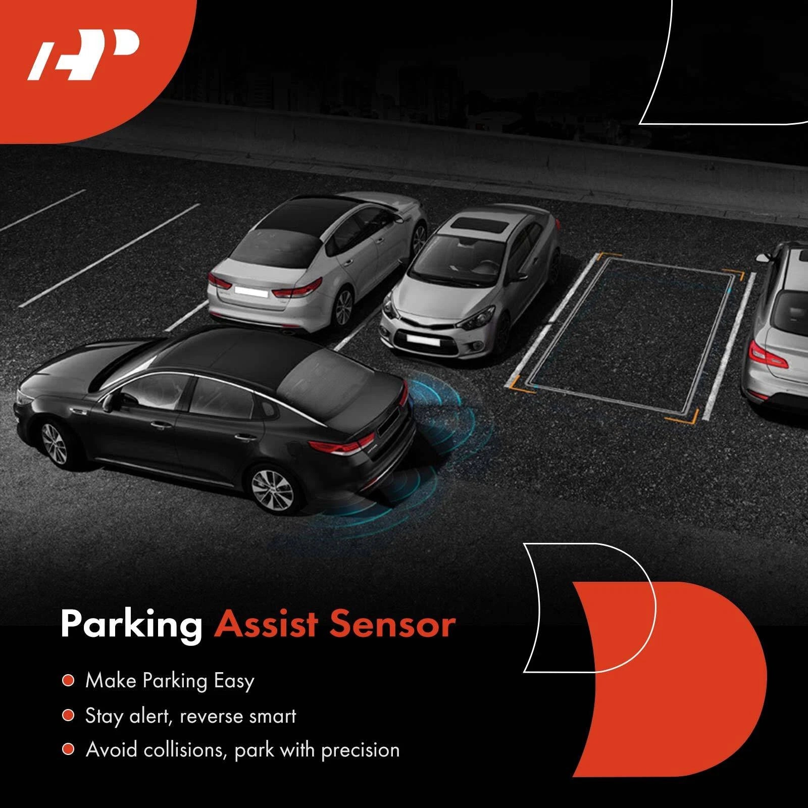 Rear Parking Assist Sensors for Ford Edge (2011–2015) Fusion (2010–2012)