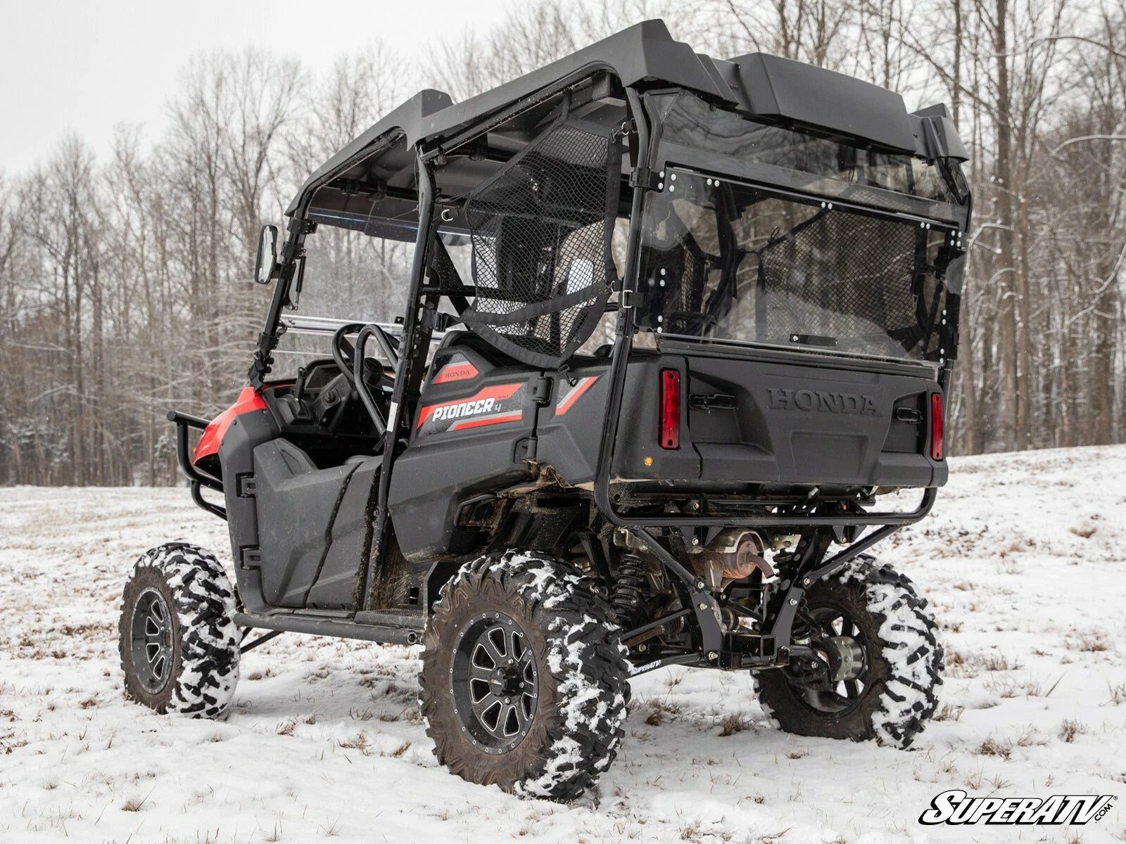 Light Tint Rear Windshield for Honda Pioneer 700-4 (2014–2023)