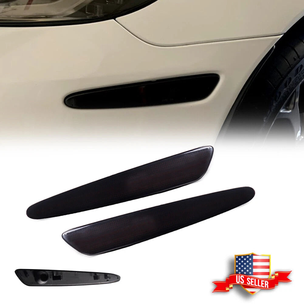Set of 2 Front Side Marker Light Housings for Chevy Corvette C6 (2005–2013)