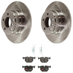 2X Brake Disc and Pad Kit for BMW X5 Series (E53)