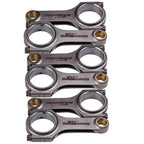 6x Forged H-Beam Connecting Rods for BMW 328i 528i (E36 E46 M52B28) ARP 5.315"