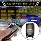 Car Key Case for Hyundai i10 i20 i30 i35 i40 ix20 ix25 ix30 ix35 ix55 (3 Buttons)