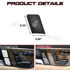 Door Lock Switch Cover Trim for Mercedes-Benz C-Class (W204) & E-Class (W212)