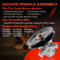 Blade Spindle Belt Idler Kit for Cub Cadet Ultima ZT2 ZTS2 ZT3 (60 Inch Deck)