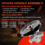 Blade Spindle Belt Idler Kit for Cub Cadet Ultima ZT2 ZTS2 ZT3 (60 Inch Deck)