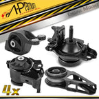 Set of 4 Engine Motor & Transmission Mounts for Honda Fit (2007–2008)