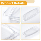 1 Pc Headlight Lens Cover for Audi A8 (2004–2009) Clear