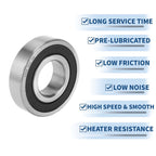 Deep Groove Ball Bearing 6309DDU for Scooter Skateboard (P0 45x100x25mm)