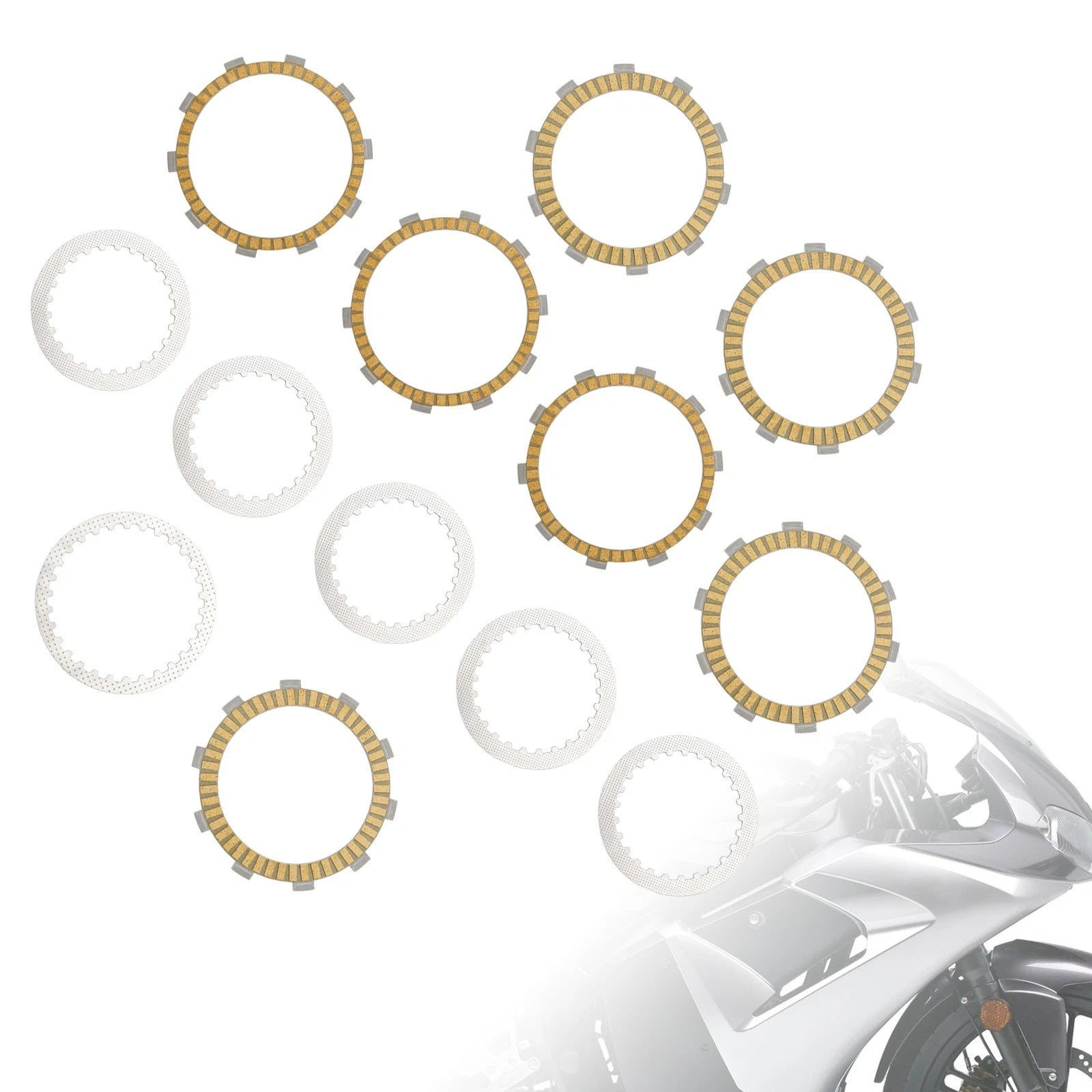 Clutch Friction Plate Kit for RC250 (2015–2018) RC390 (2016–2022) 90232011000