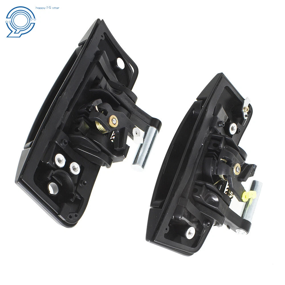 Set of 2 Black Plastic Outside Door Handles for Nissan 350Z (2003–2009)