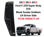 Driver Side Fender Vent Emblem for Ford F250 SD (2023–2025) PC3BP000A73AF