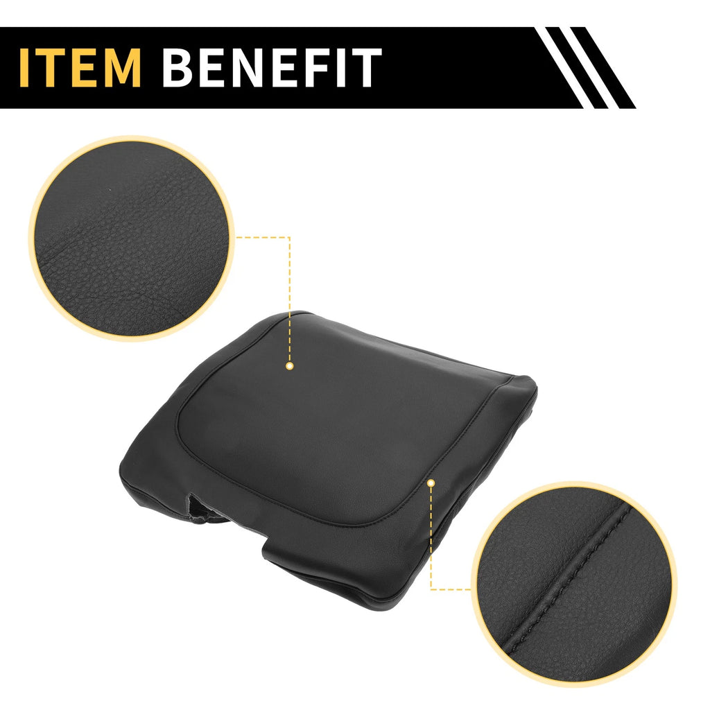 Center Console Armrest Cover for Dodge Ram (Microfiber Leather)