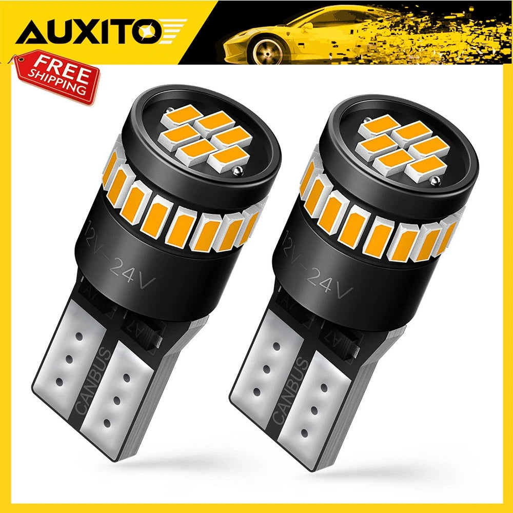 2X LED Side Marker Light Bulbs for Make Model  Amber