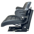 Universal Black Waffle Style Suspension Seat for John Deere 840, 920, 940