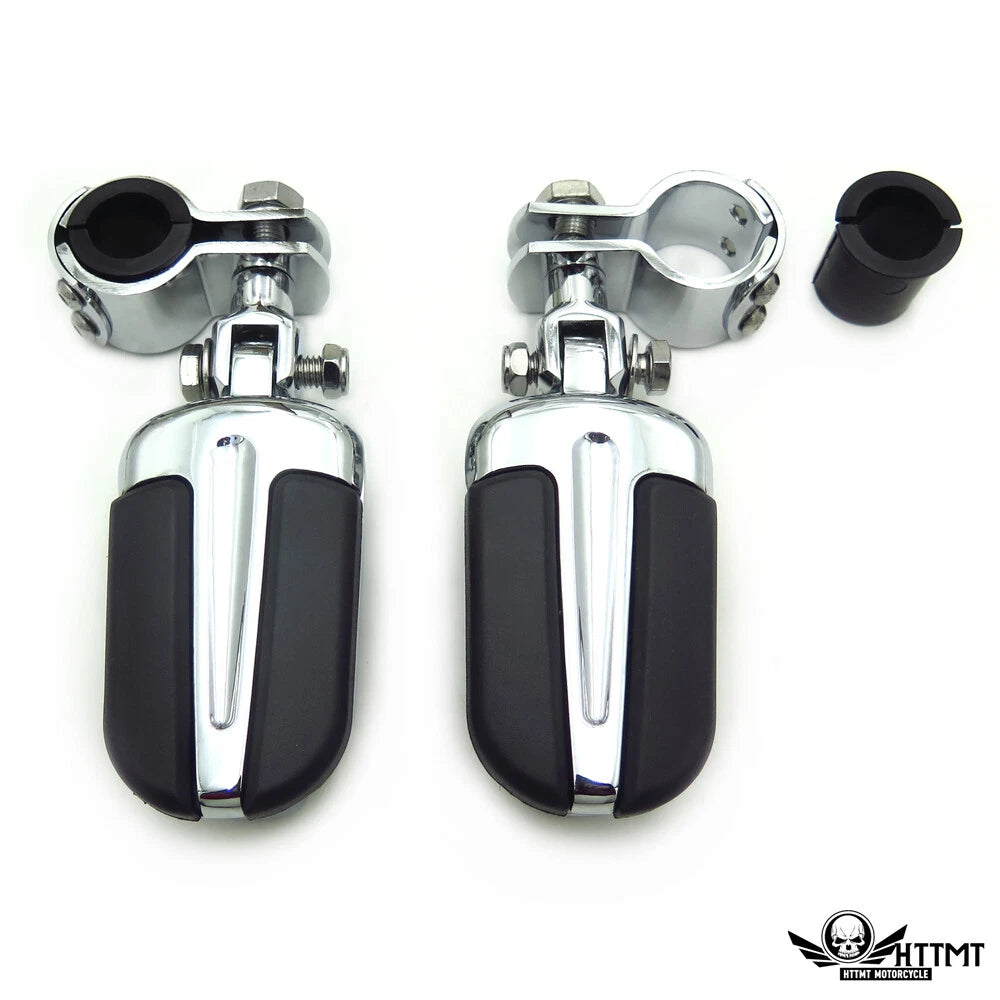 Highway Slipstream Foot Peg Mount Clamp for Harley Sportster 883 1340 (1" 1 1/4")