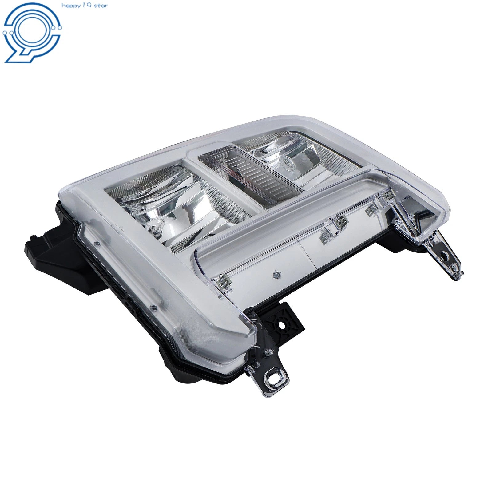 Chrome Halogen Headlight Assembly for Ford F250 F350 SuperDuty (2023–2024)
