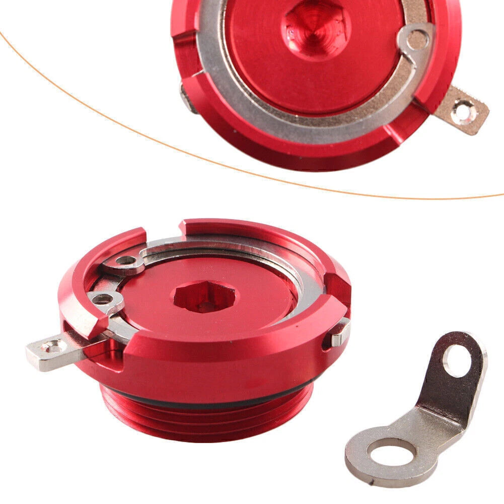 Oil Filler Cap for Kawasaki 250R Ninja (1986–2012) & ZX10R (2004–2013) Red M30 x 1.5