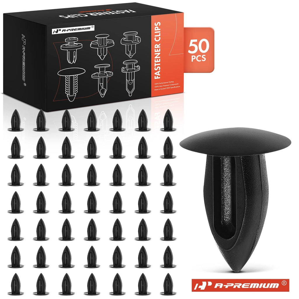 50Pcs Radiator Top Shield Retainer Clips for Ford 