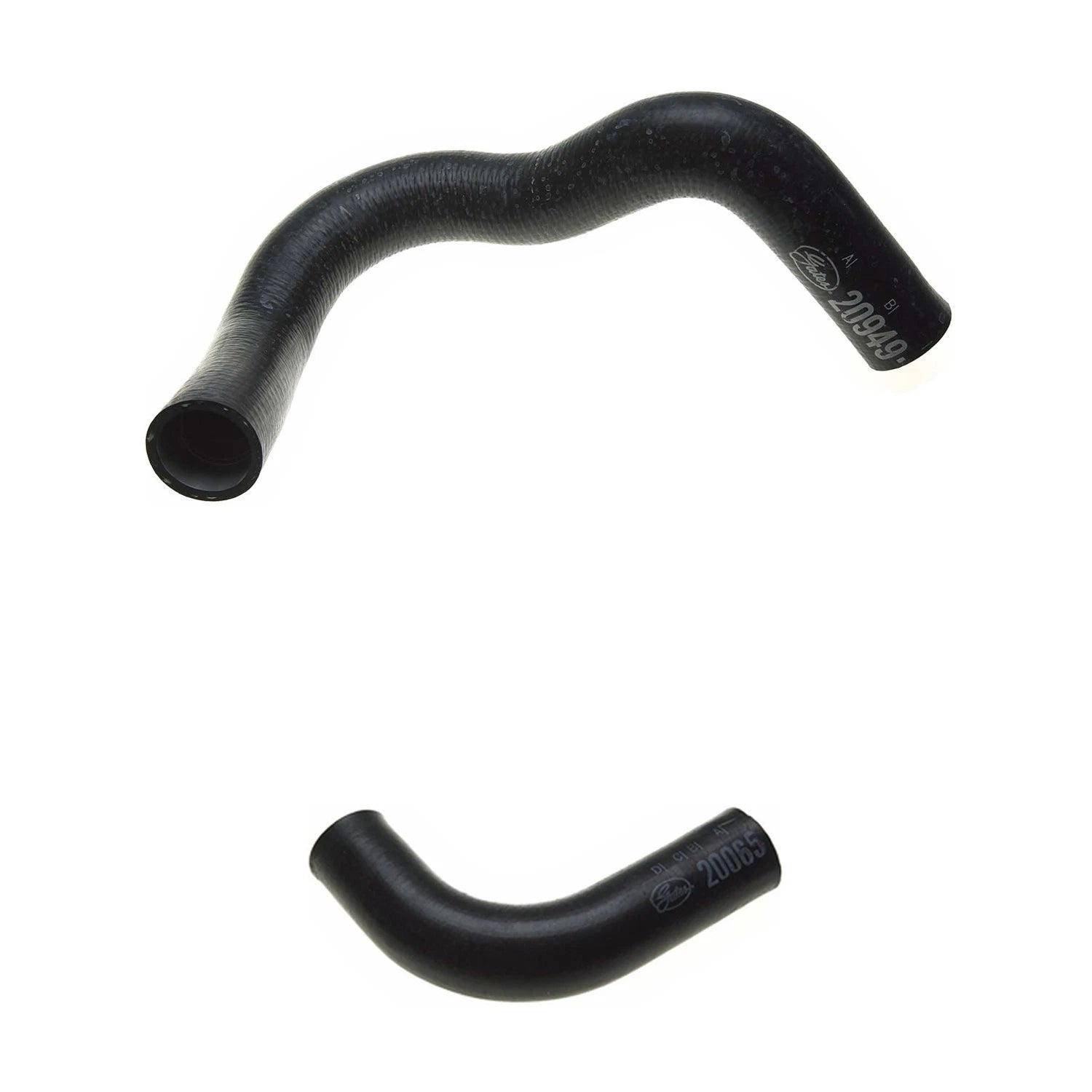 Gates Upper & Lower Radiator Coolant Hose Kit for Dodge Dart Duster Scamp Valiant (L6)