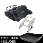 Chopped Trunk Mount Rack Pad for Harley Touring Road Glide King (2014–2026)