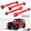 Set of 4 Adjustable Front Control Arms for Jeep Wrangler TJ (1997–2006)