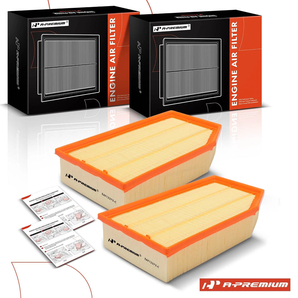 2X Engine Air Filter for Jeep Wrangler Gladiator (2018–2023)
