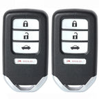 Smart Remote Start Key Fob  ACJ932HK1210A for Honda Accord Civic (2013-2015)