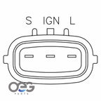 Voltage Regulator for Toyota 4Runner L4 2.7L (2000-2000)