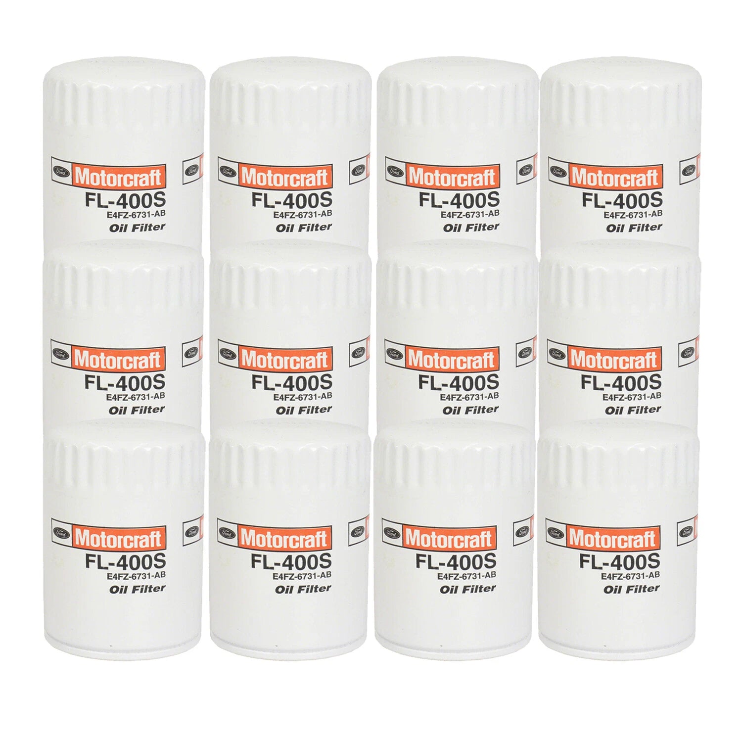 Set of 12 Engine Oil Filters for Chrysler Ford Lincoln Mercury (OEM)