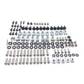 Complete Silver Fairing Bolt Kit for Yamaha YZF R1 (2007–2008)