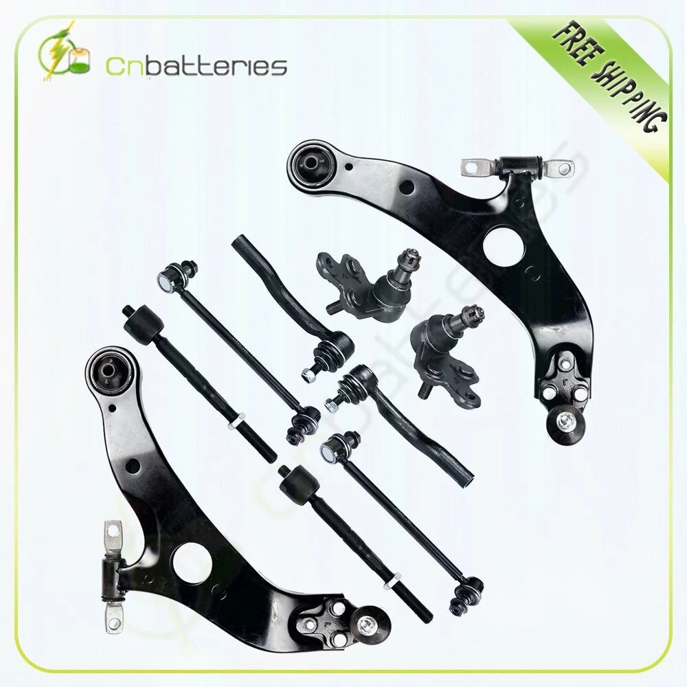10pcs Front Lower Control Arm & Ball Joint Kit for Toyota Sienna (2004–2010)