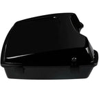 Black Razor Trunk Backrest Rack Plate for Harley Road Glide (2009–2013)