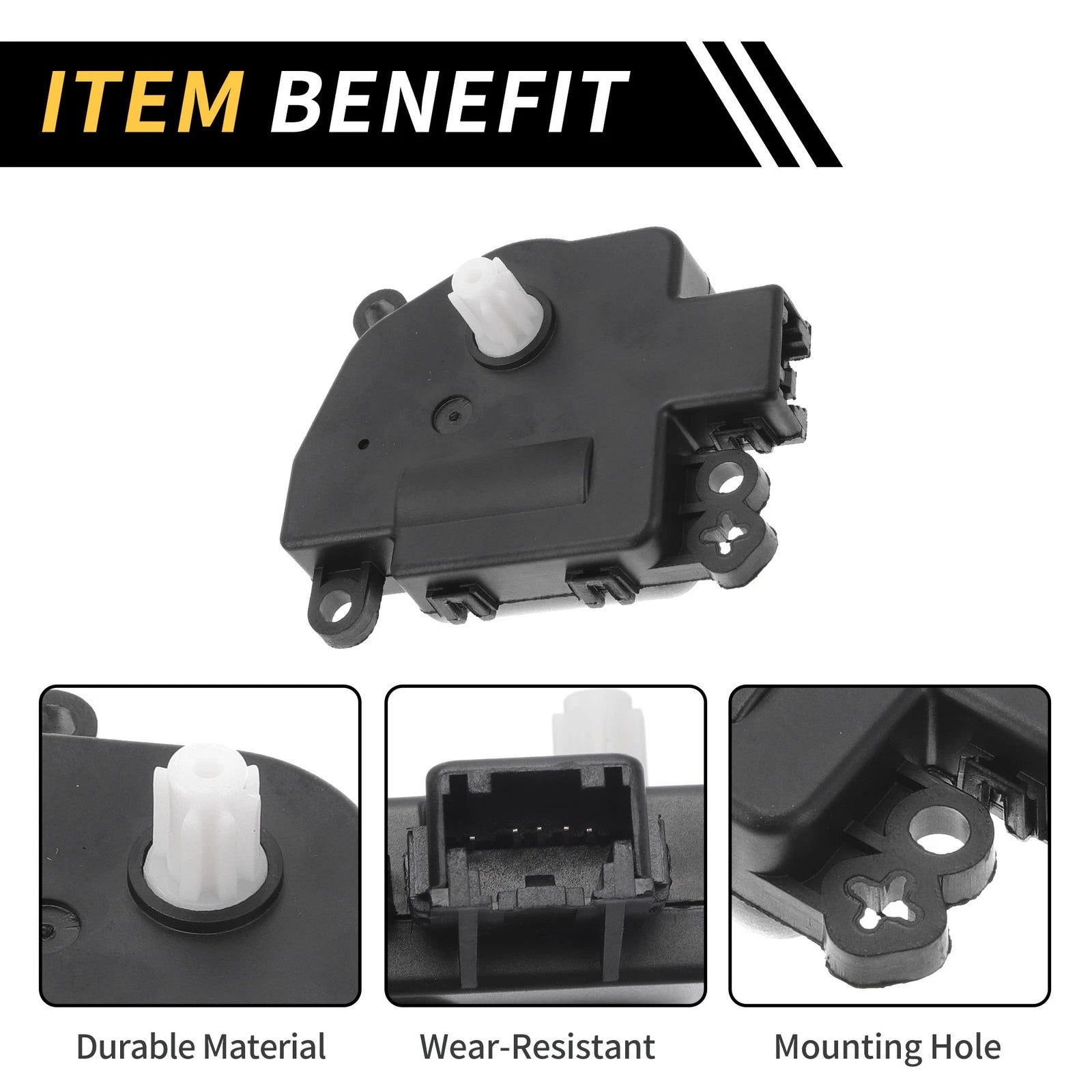 HVAC Air Door Actuator Heater Blend for Ford Escape (2008–2012) No. 604224, 4L3Z19E616EA